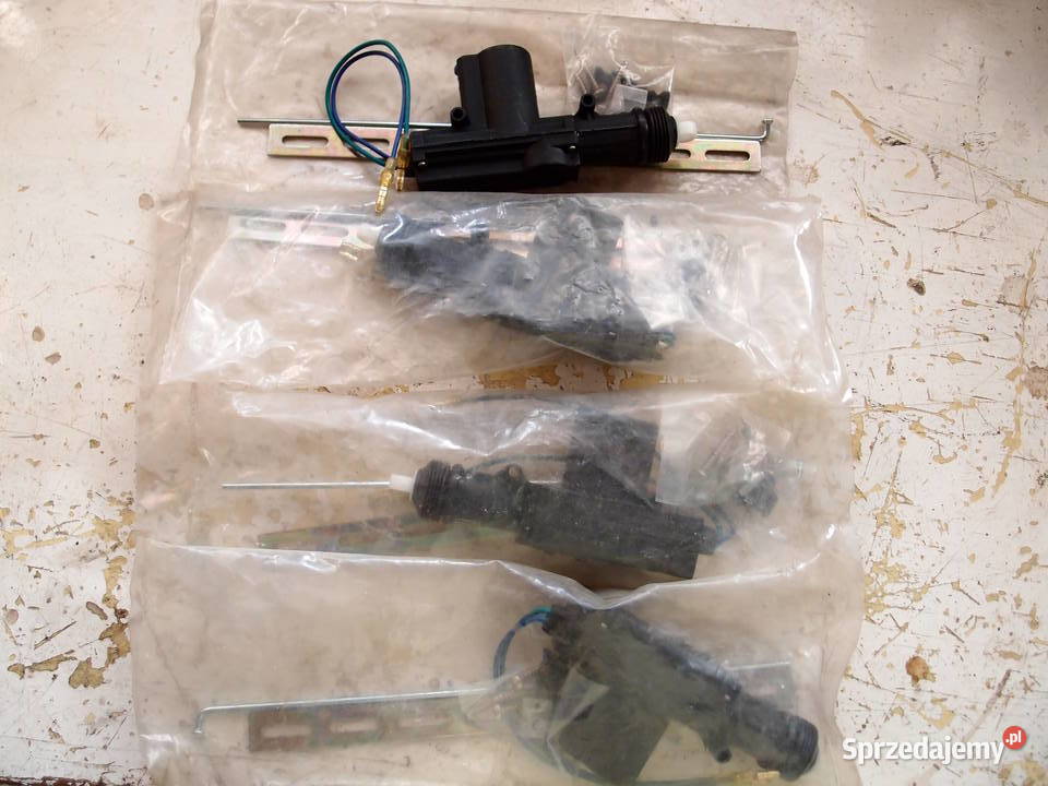Siłowniki zamka centralnego 12V Tesor 2 i 5 Łódź
