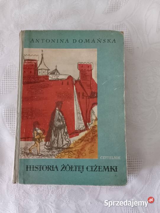 Książka HISTORIA ŻÓŁTEJ CIŻEMKI wyd 1959 powieść dla dzieci z klas IV-VI (10-12 lat)  Oborniki