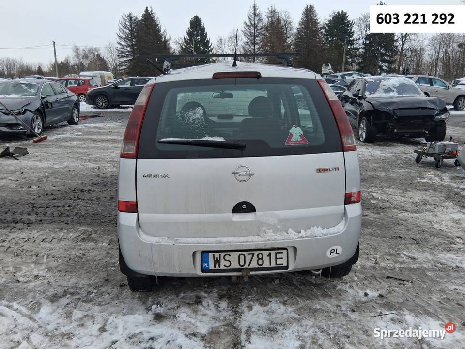 Opel MERIVA 2003 17 CDTI uszkodzony Ogrodzieniec