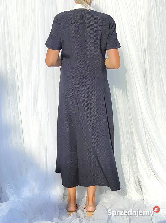 Sukienka Cubus vintage 38 M retro panelowa lata Spódnice i sukienki zachodniopomorskie Szczecin