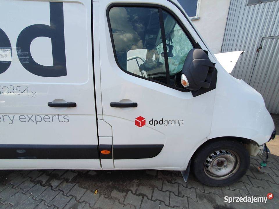 DRZWI PRAWE PRZÓD RENAULT MASTER III BIAŁE DPD Lipno