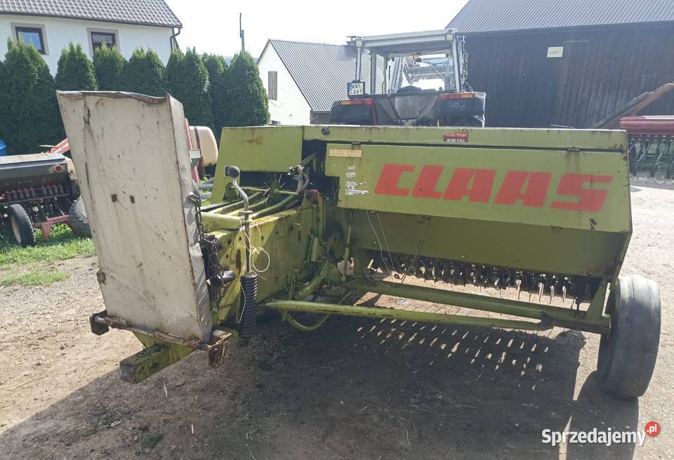 Prasa kostkująca wysokiego zgniotu Claas Pisarzowa