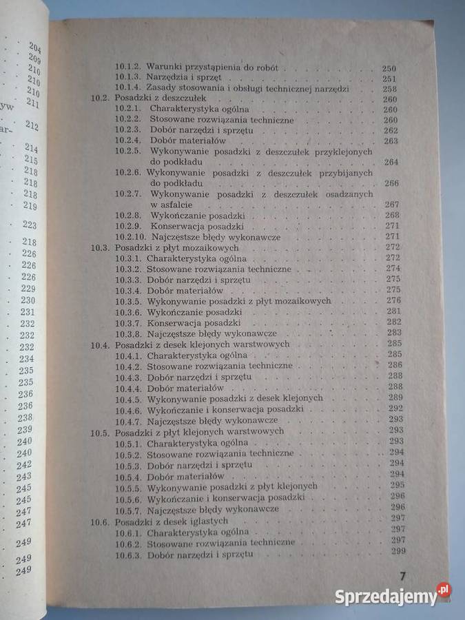 Technologia Roboty podłogowe i okładzinowe