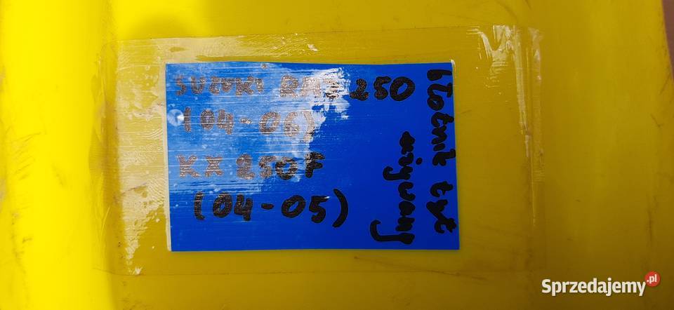 Suzuki RMZ 250 błotnik tył plastik Warszawa