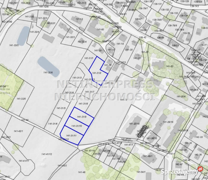 Ziemia Olsztyn 1363m2 sprzedam