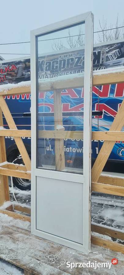 OKNO KacprzaK 69x218 FIX OKNA Używane Witryna Lublin