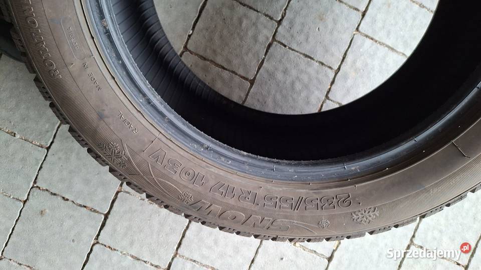 SPRZEDAM opony zimowe KORMORAN SNOW 23555 R17 Rabka-Zdrój