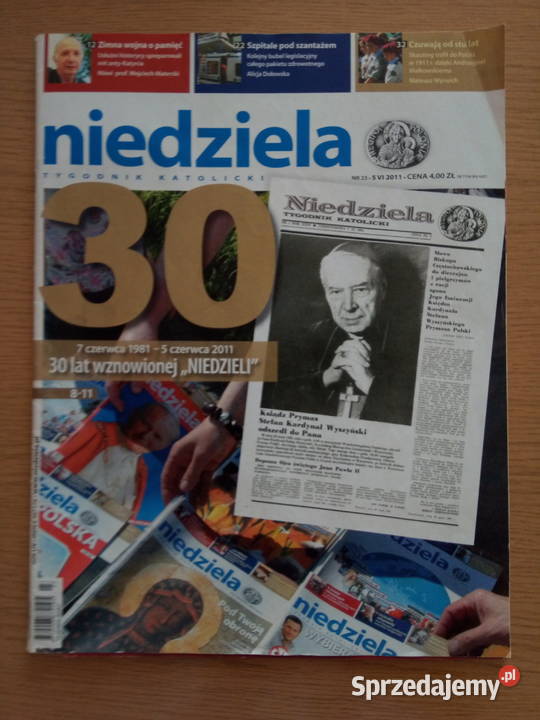 Tygodnik Niedziela czerwiec 2011r Czasopisma Dąbrowa Górnicza