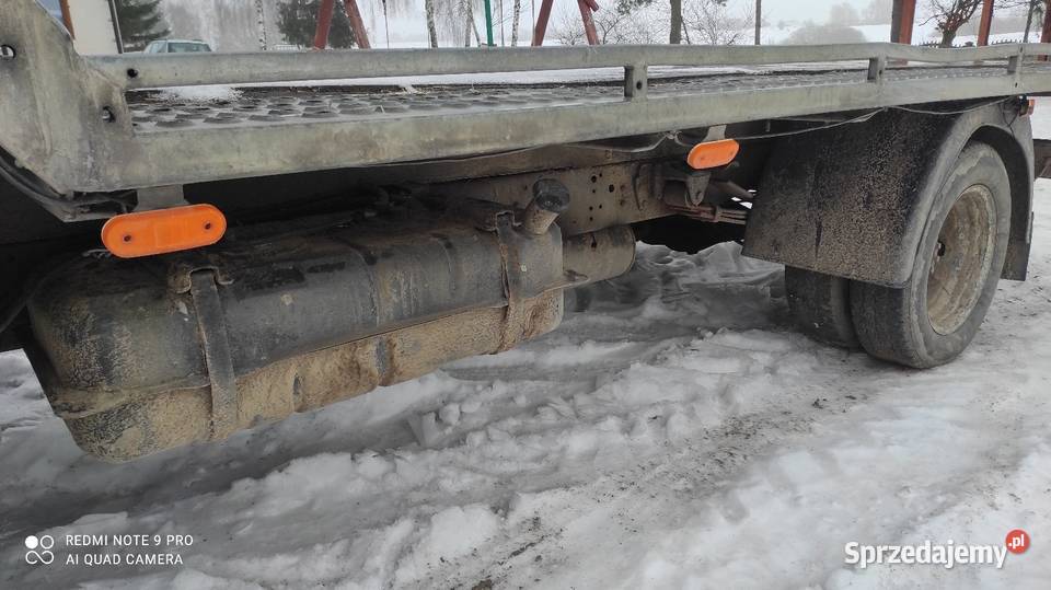 Gaz laweta najazd dostawczy Wawrowice