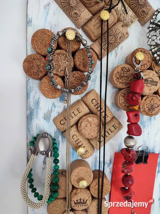 Deska korkowa na zapiski biżuterie biuro Poznań