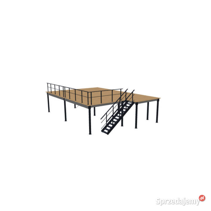 PODEST MAGAZYNOWY P2 80m2 ANTRESOLA PIĘTRO Pelplin
