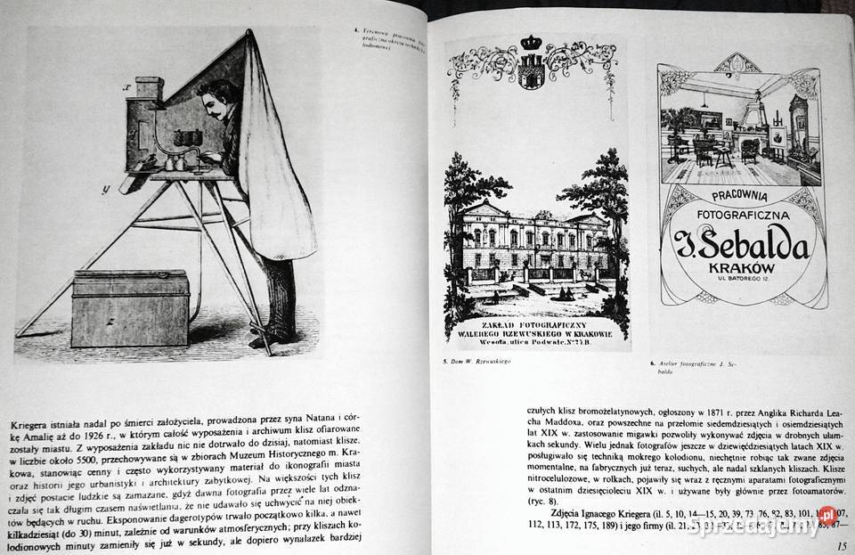 Kraków na starej fotografii Wanda Mossakowska sprzedam