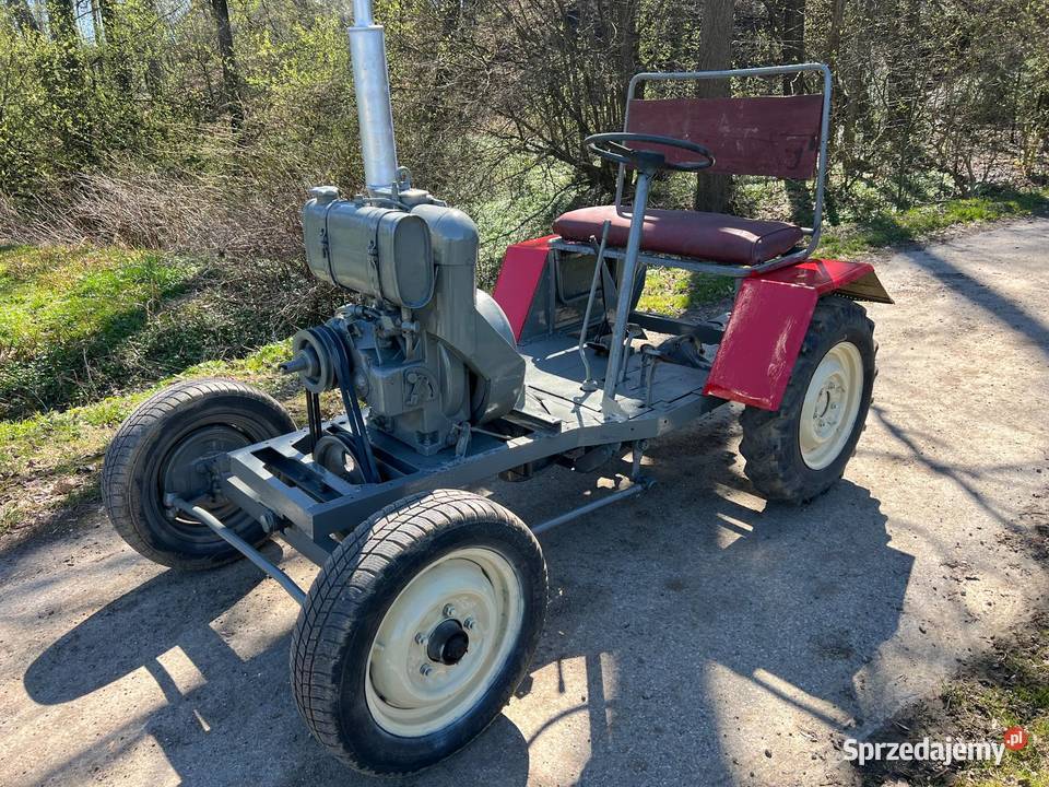 Traktorek sam Andoria S7 na żuku Papaj sam Oświęcim