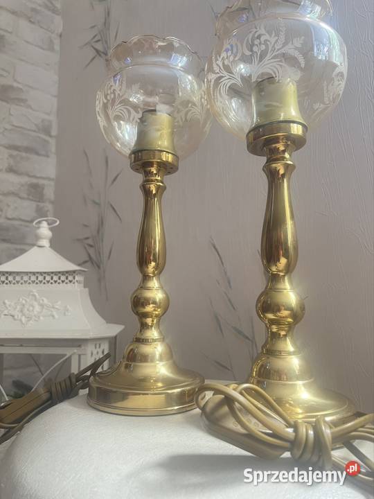 Piękne lampy Vintage Hiszpańskie Żary