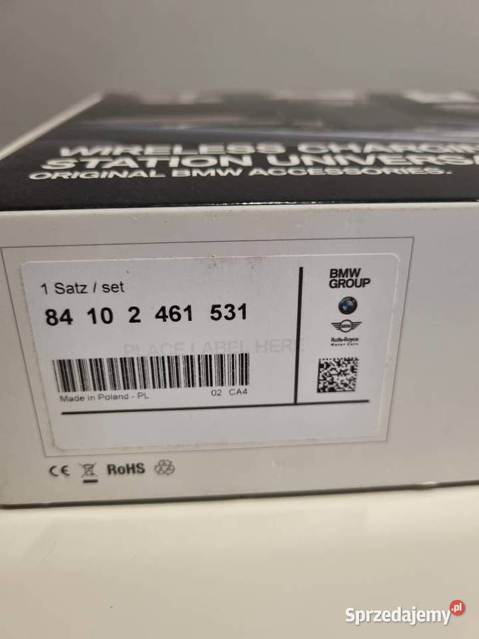 Ładowarka indukcyjna bmw Warszawa