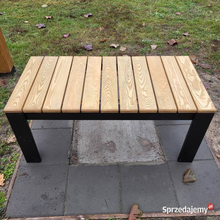 Stolik kawowy na taras balkon do salonu w stylu Dom i Ogród Sarnaki