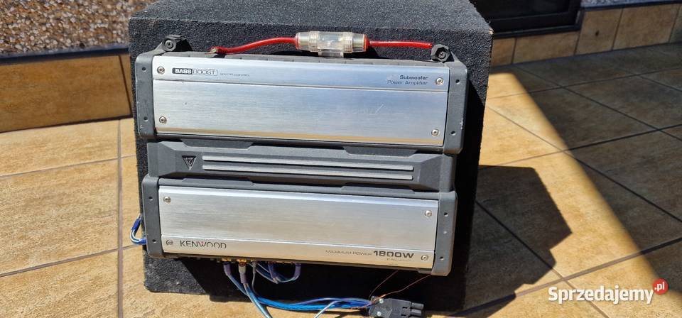 Subwoofer Pionner ze wzmacniaczem