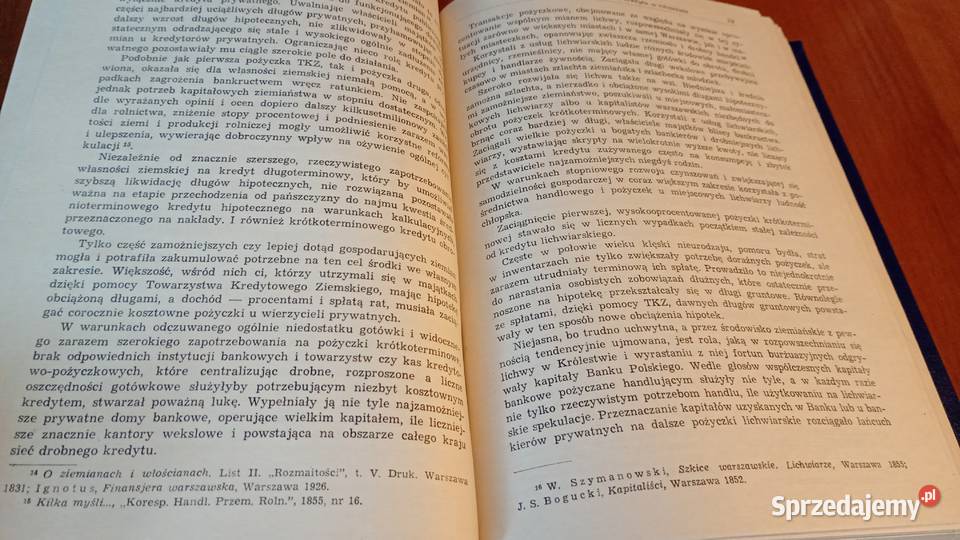 Dzieje Burżuazji w Polsce studia i materiały Tom
