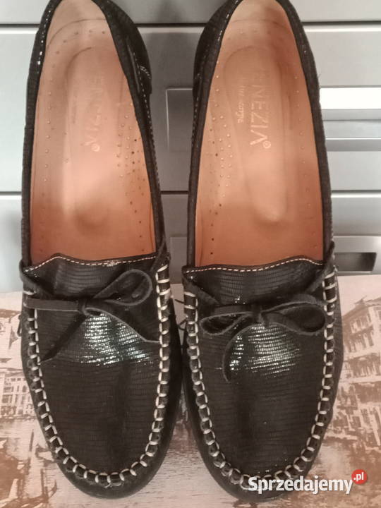 Mokasyny skórzane Venezia