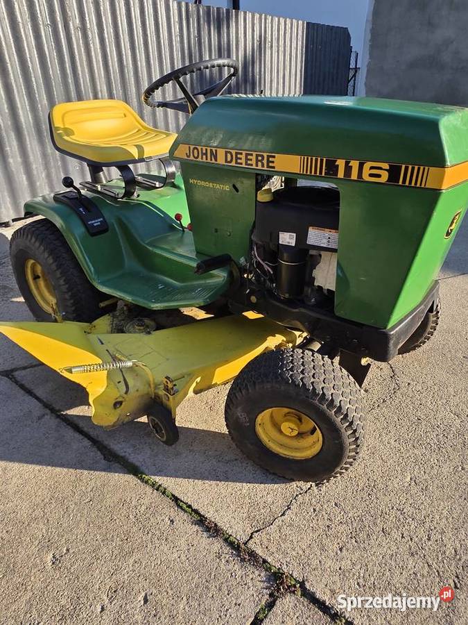 Sprzedam traktorek kosiarke john deere 116