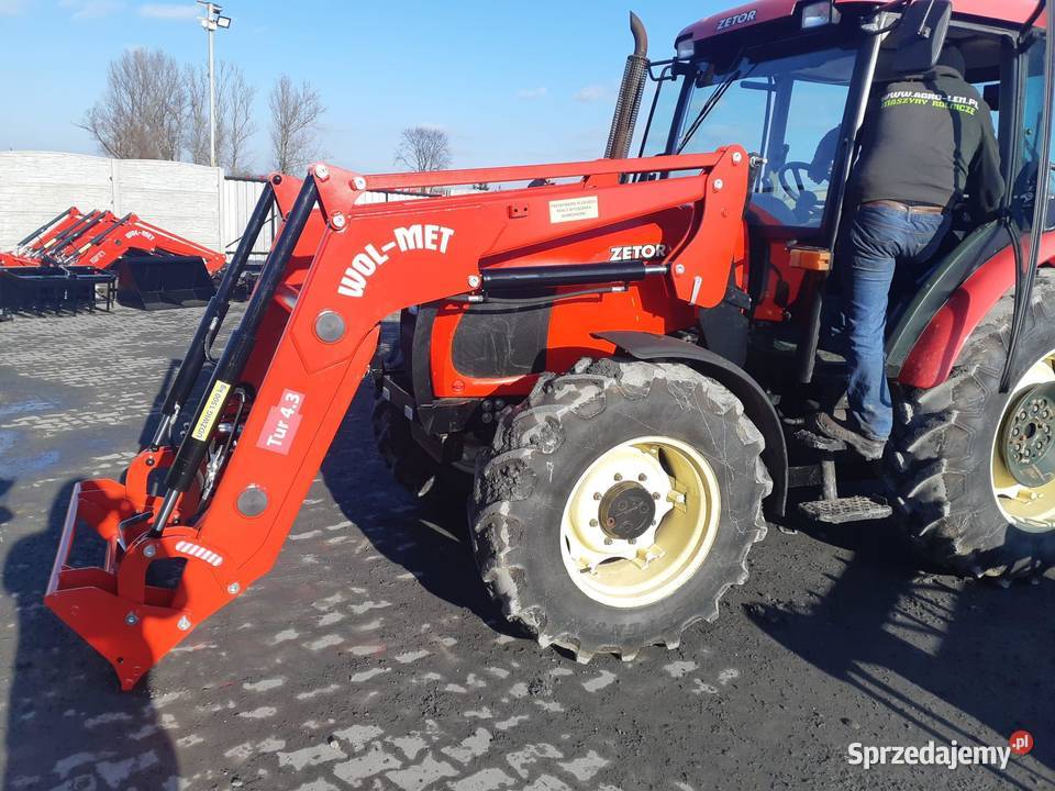 Ładowacz TUR4 MTZ ZETOR BELARUS PROXIMA łódzkie Kaczorów