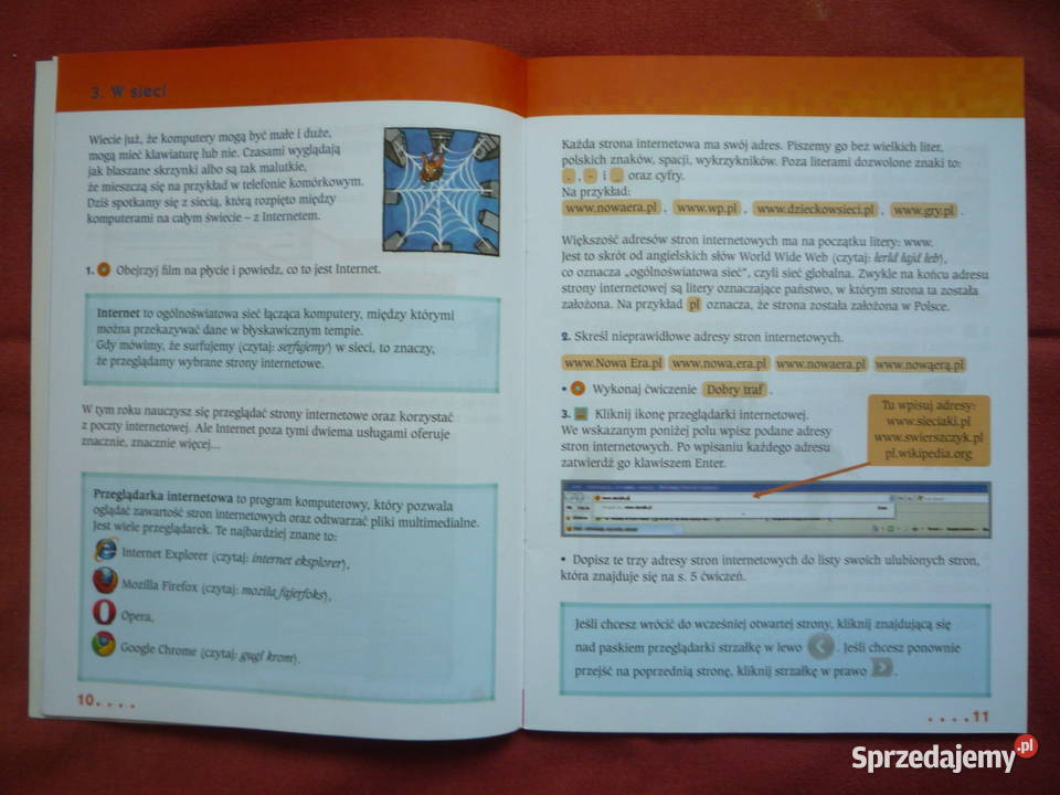 Nowy Podręcznik Informatyka klasa 3 Ćwiczenia Szczecin