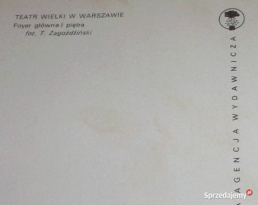 Warszawa na pocztówce z lat siedemdziesiątych