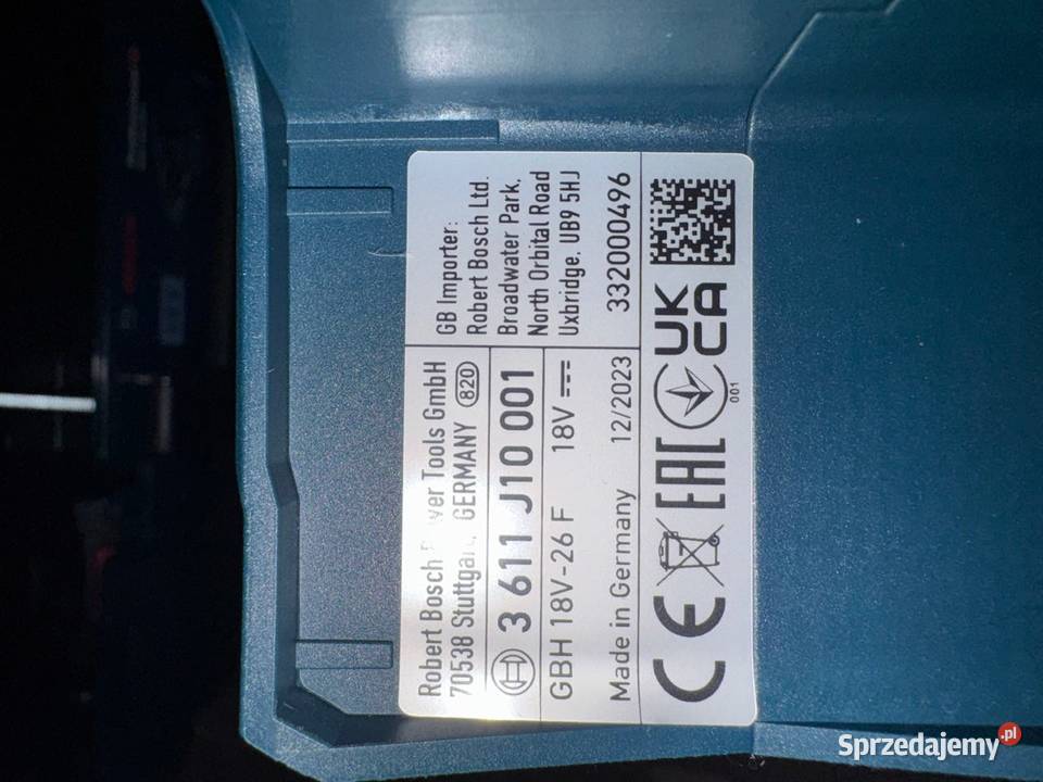 Młotowiertarka Bosch Professional GBH 18V26 F Sieradz