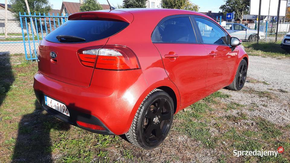 Kia Rio 12 16V Benzyna Klima Alu Navi Zadbany kurtyny powietrzne Kraśnik