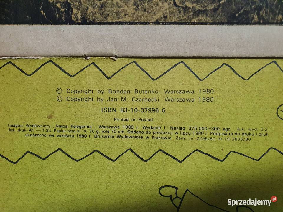 Kwapiszon i Tajemniczy Kluczyk 7 wydanie 1 1980 Gdynia