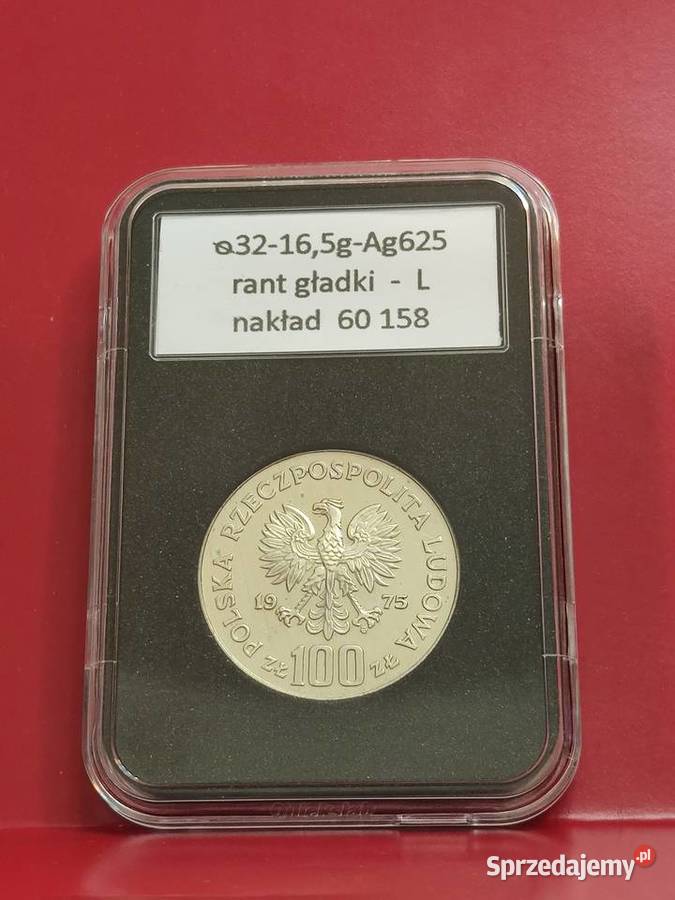 100 Helena Modrzejewska 1975r st lustrzany w Lębork