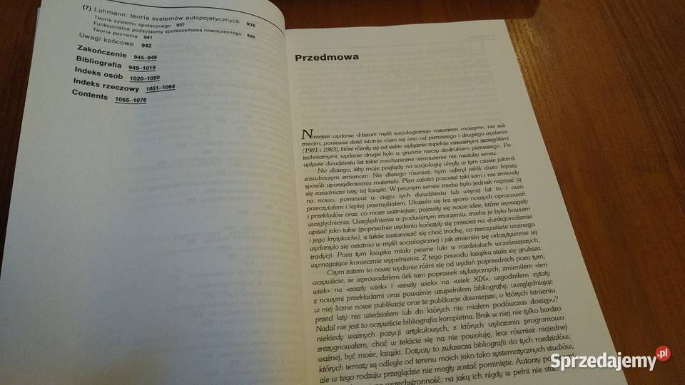 Historia myśli socjologicznej Jerzy Szacki 2007 Gdańsk sprzedam