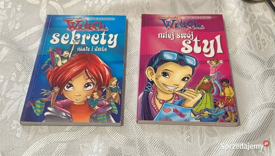 Czarodziejki Witch Magiczne książeczki 5 sztuk wielkopolskie Poznań