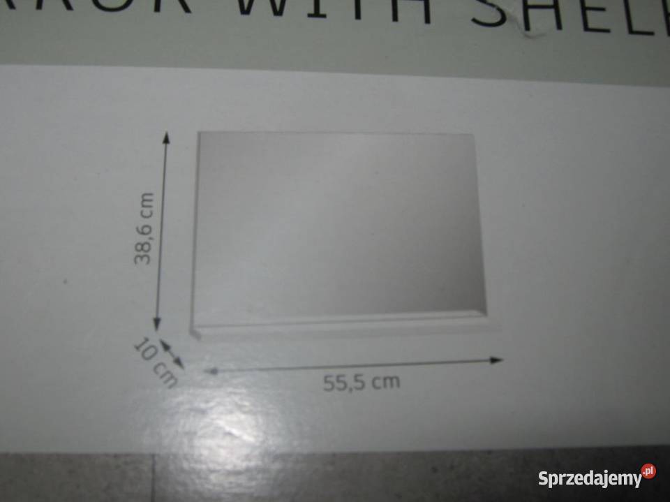 Lustro wiszące z półką Nowe Baranowo