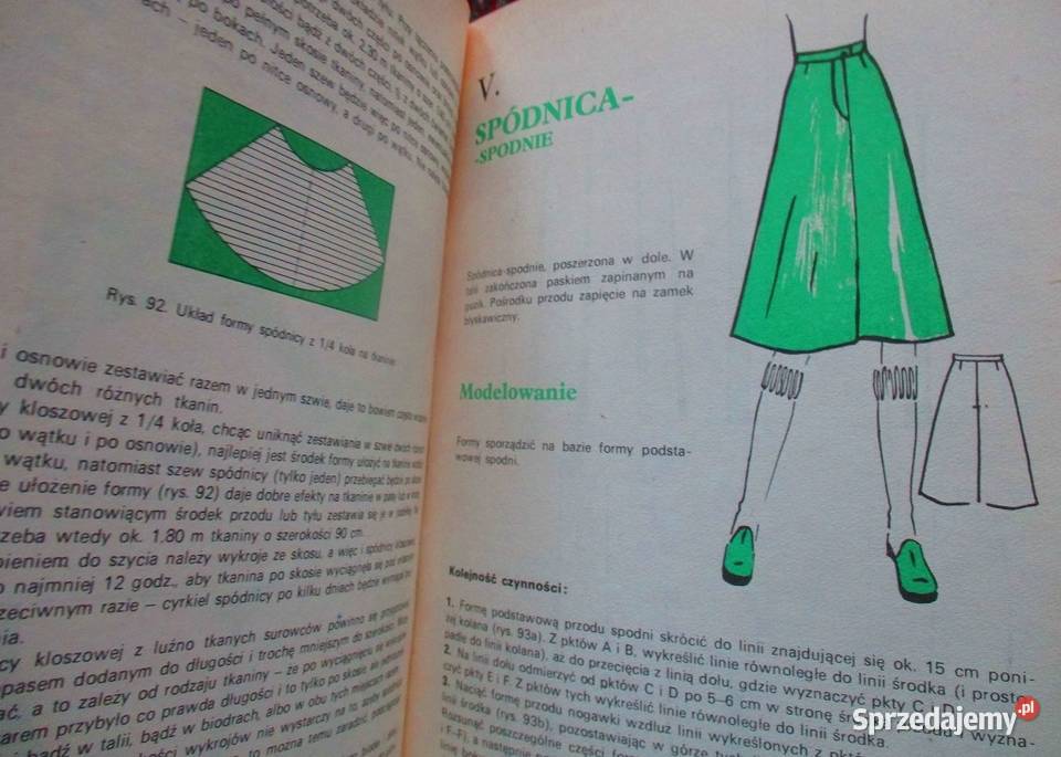Poradniki krawiectwo dziewiarstwo tkactworobótki Łódź