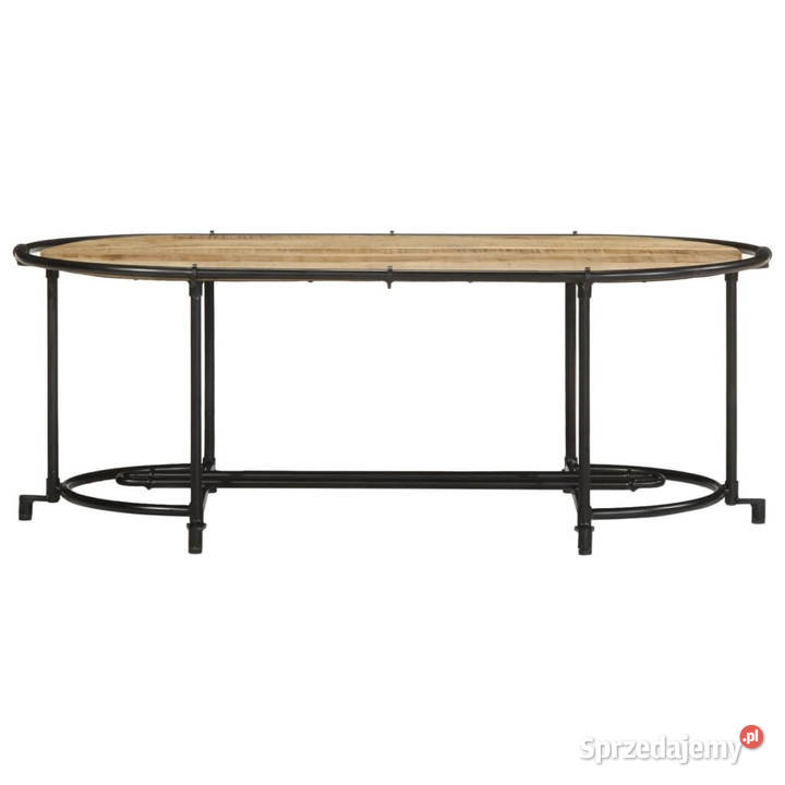 Stolik kawowy 110x55x40 lite surowe drewno mango Warszawa