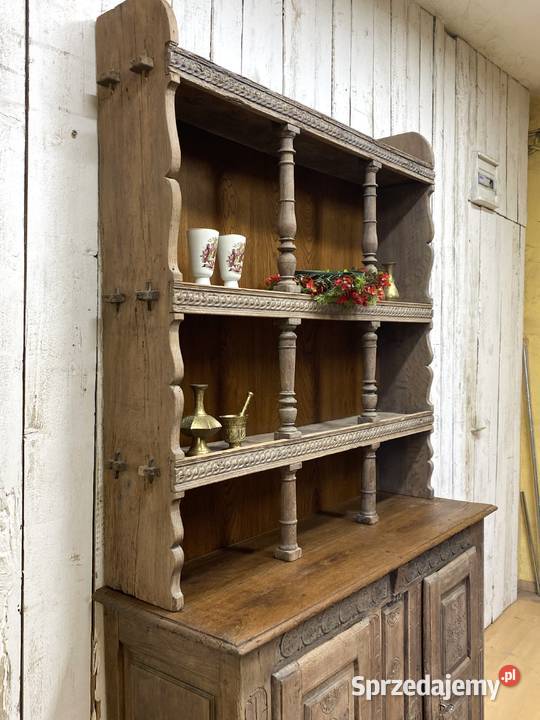 Wiejski bufet bretoński z XIX w Francja Antyk Poznań sprzedam