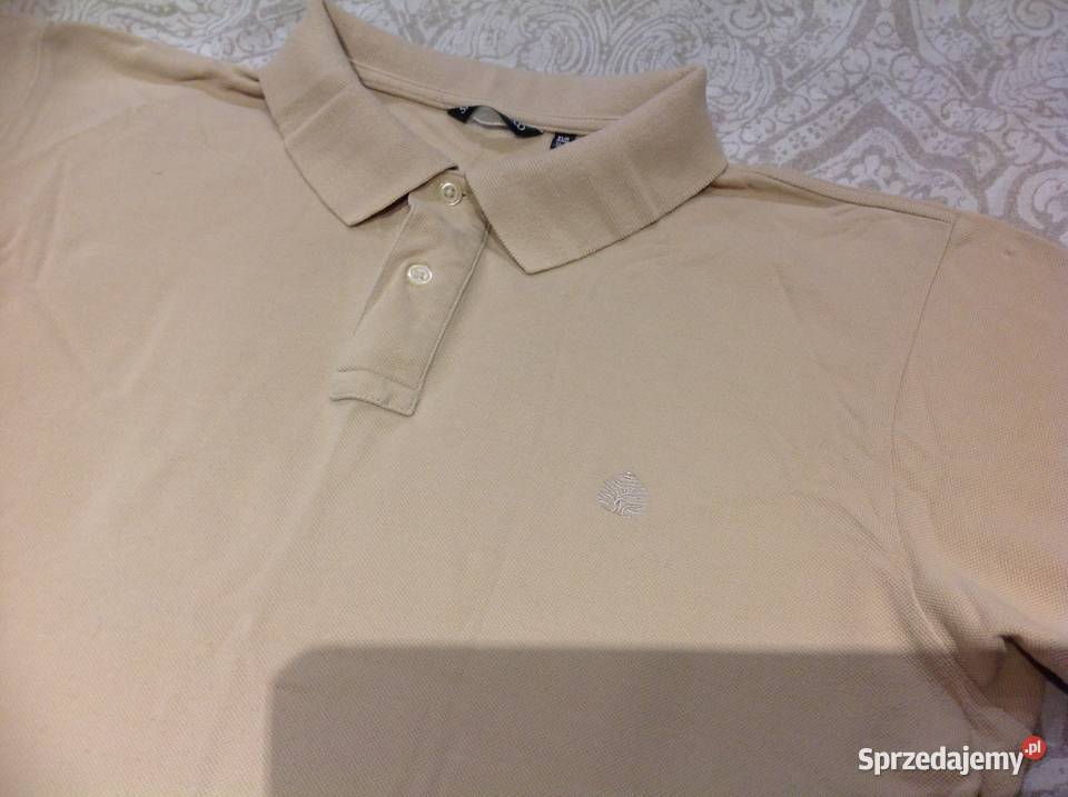 Koszulka Polo Męska SPRINGFIELD L XL BEŻOWA Nowa Sól sprzedam