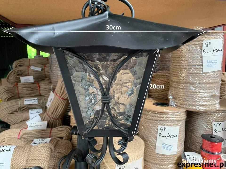 Kinkiet wiszący kuta lampa na taras lampa Lampy wiszące Wadowice