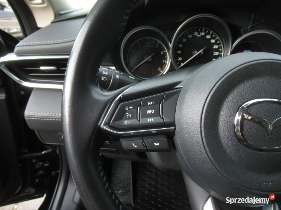 Mazda 6 BEZWYPADKOWY Fabryczna Gwarancja HUD ACC Warszawa