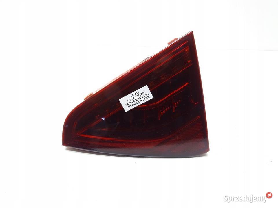 LAMPA PRAWA PRAWY TYŁ TYLNA W KLAPĘ AUDI A5 8T Lampy przednie