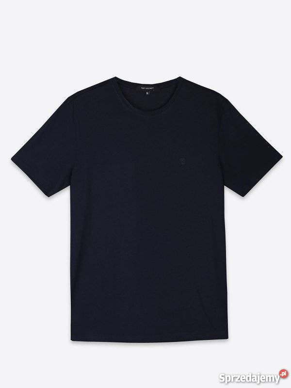 granatowy tshirt męski Top Secret Rozmiar L Moda i Styl Olkusz