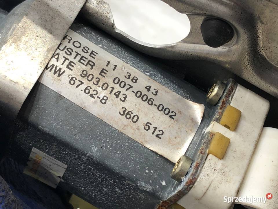 PODNOŚNIK SZYBY PRAWY PRZÓD BMW E39 8360512 osobowe