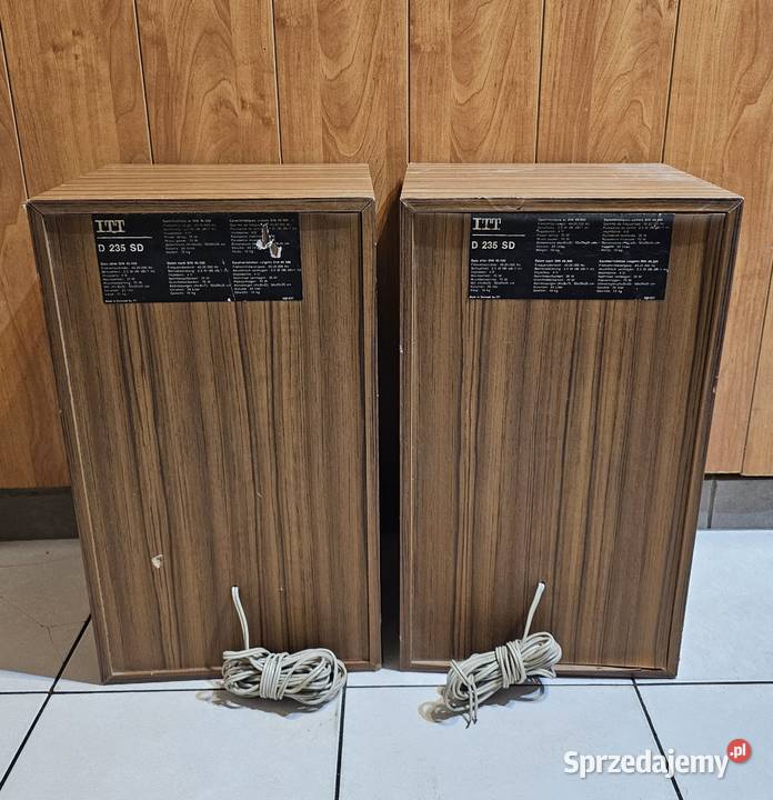 Kolumny ITT D 235 SD ScanSpeak Słuchawki i głośniki Gorzów Wielkopolski