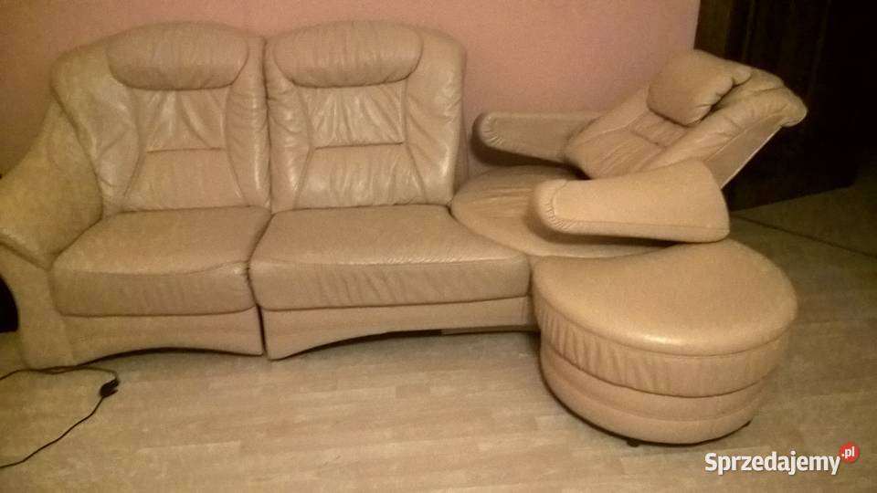 Skórzany wypoczynek kanapa Zgorzelec