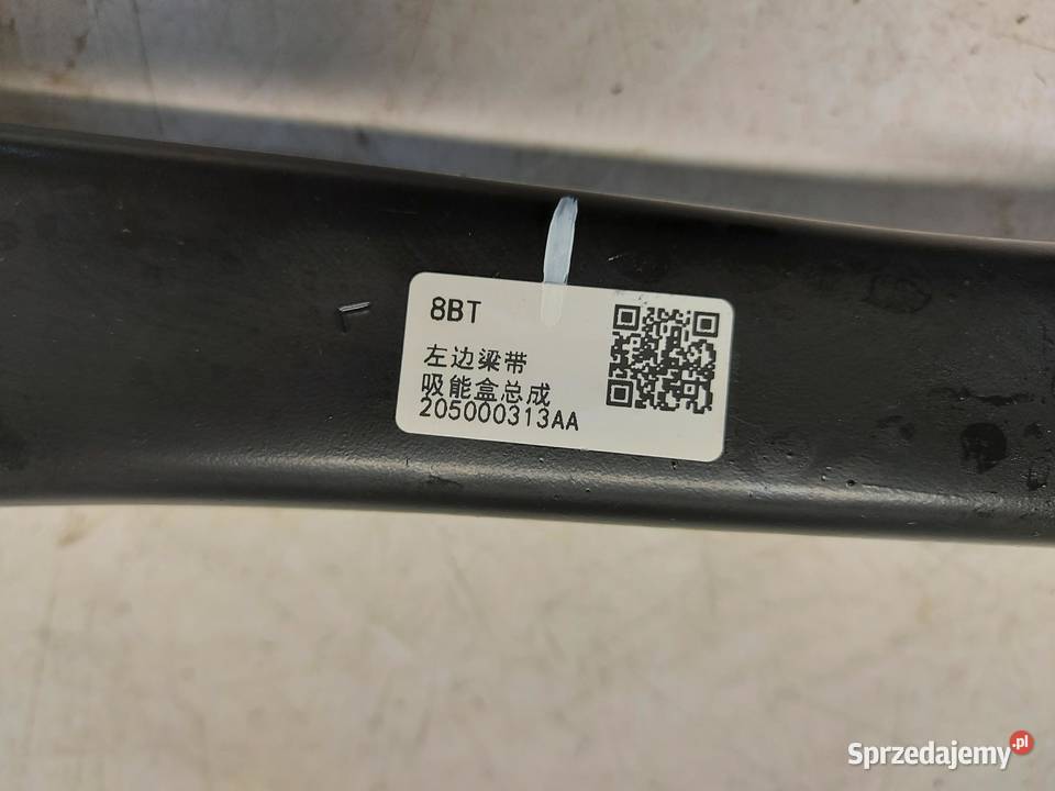 Cherry Jaecoo 7 PHEV 2025r Strefa zgniotu dolnośląskie