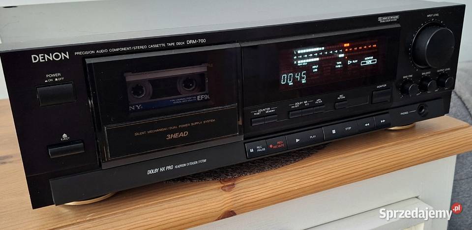 Denon deck DRM700 trzy głowicowy Warszawa