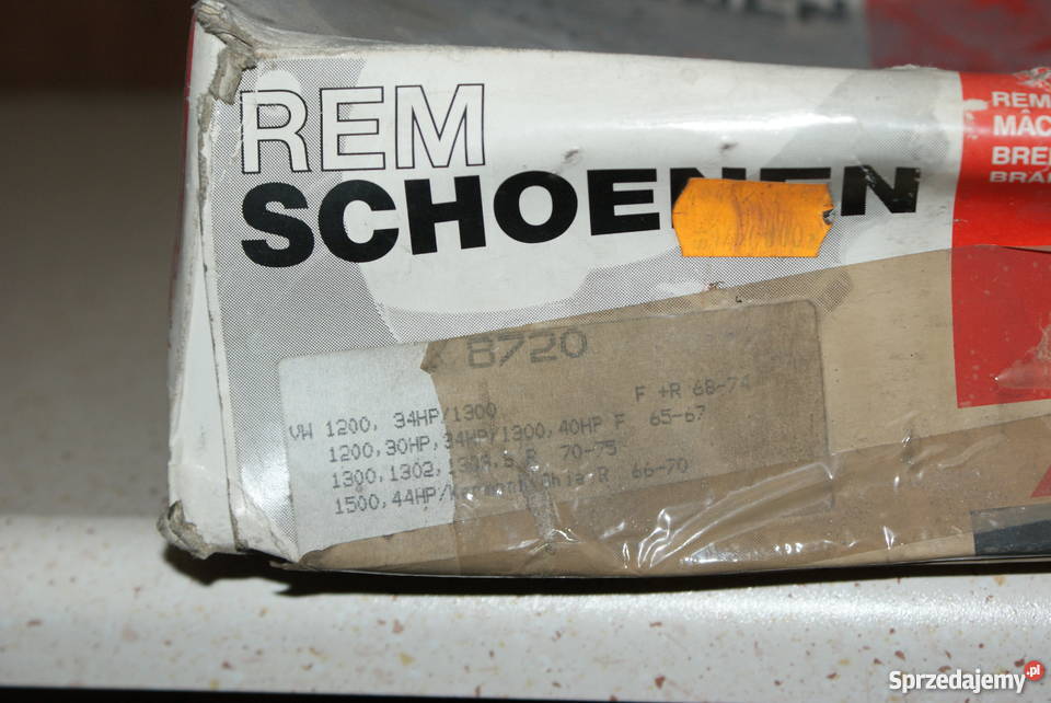 Szczęki hamulcowe kpl PORSCHE 924 VW KAEFER 1120 szczęki Białobrzegi