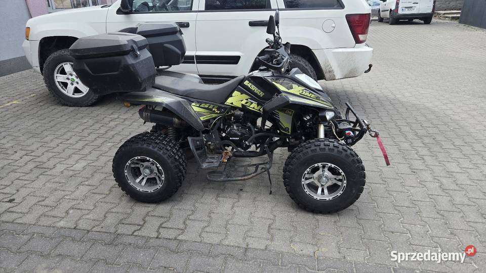 Quad 250 cc zarejestrowany homolgacja