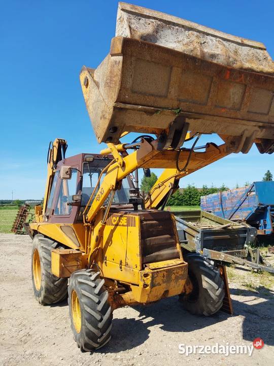 Koparko ładowarka Case 580g teleskop 4x4 nie Konarzyny